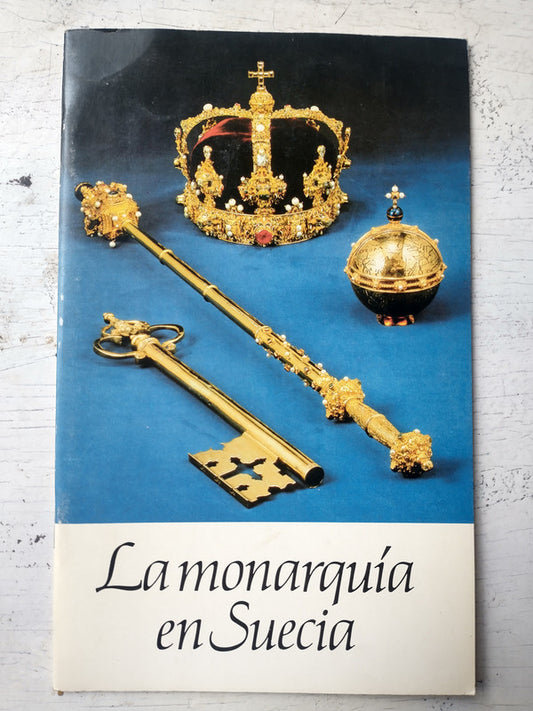 Libro usado en venta: La monarquia en Suecia; editorial Bohuslaningens Boktryckeri impreso en 1987 realizamos envios a todo el mundo.1