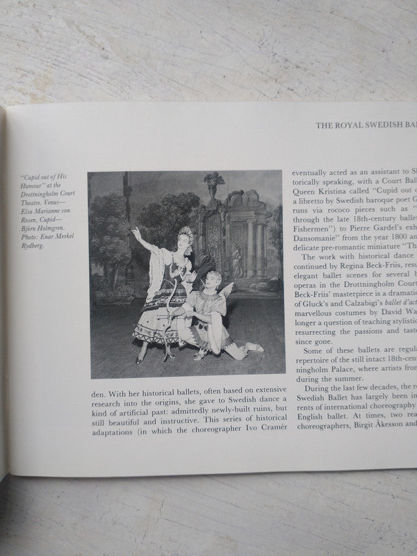 Libro usado en venta: Swedish ballet and dance de Horace Engdahl; editorial The Swedish Institute impreso en 1992 realizamos envios a todo el mundo.2