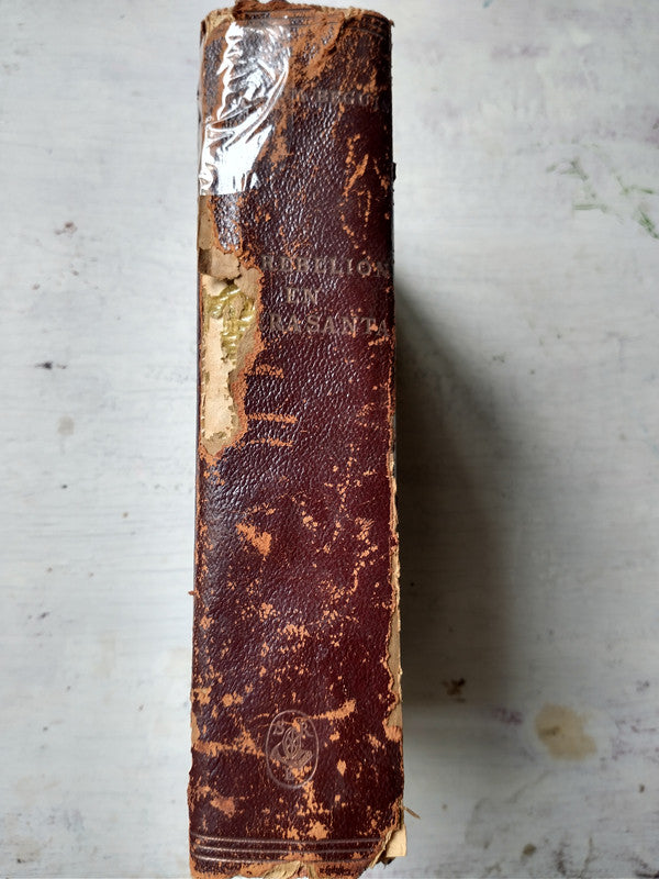 Libro usado en venta: La rebelion en Tierra Santa de Menajem Beguin; editorial Santiago Rueda impreso en 1951 realizamos envios a todo el mundo.2