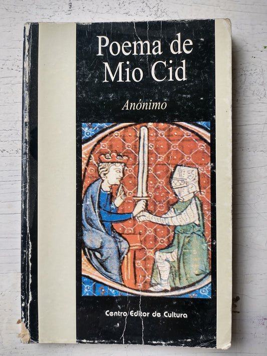 Libro usado en venta: Poema de Mio Cid; editorial Centro Editor de Cultura impreso en 2003 realizamos envios a todo el mundo.1