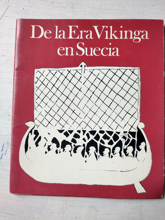 Libro usado en venta: De la era vikinga en Suecia; editorial Instituto Sueco impreso en 1991 realizamos envios a todo el mundo.1