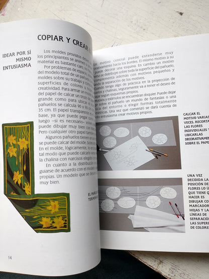 Libro usado en venta: Pinturas sobre seda de Renate Henge; editorial Albatros impreso en 1994 realizamos envios a todo el mundo.3