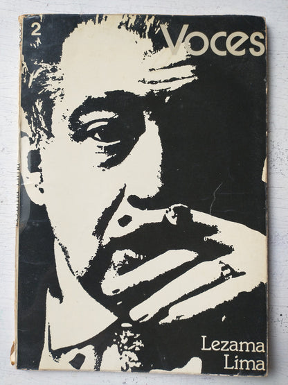 Libro usado en venta: Voces de Lezama Lima; editorial Montesinos impreso en _ realizamos envios a todo el mundo.1