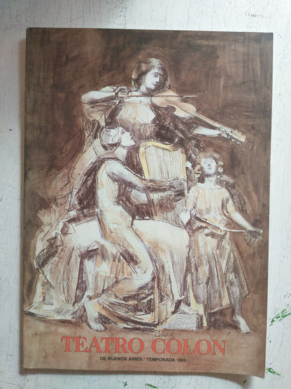 Libro usado en venta: Teatro Colon (1989); impreso en 1989 realizamos envios a todo el mundo.1