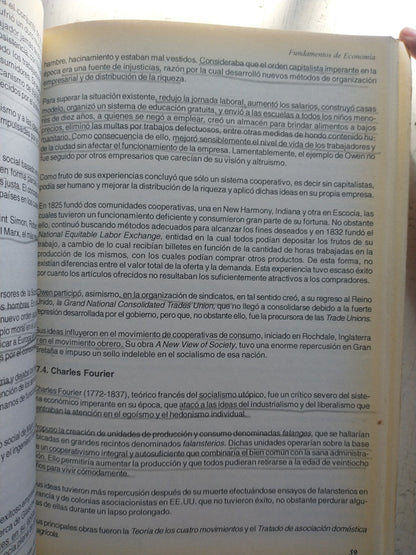 Libro usado en venta: Fundamentos de economia de Roberto L Quintela - Carlos Ferrari Risler; editorial Grafi-K impreso en 2005 envios a todo el mundo.3