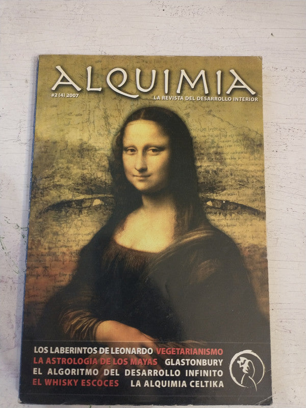 Libro usado en venta: La revista del desarrollo interior de Alquimia; editorial PQC impreso en 2007 realizamos envios a todo el mundo.1