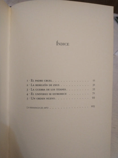 Libro usado en venta: Zeus - Conquista El Olimpo; editorial Gredos impreso en 2016 realizamos envios a todo el mundo.3
