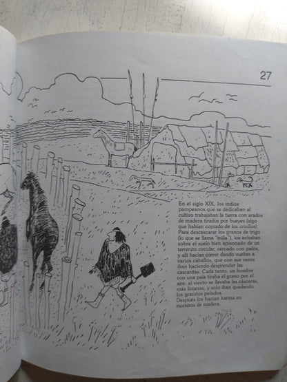 Libro usado en venta: Los indios de La Pampa de Miguel Angel Palermo; editorial El Quirquincho impreso en 1999 realizamos envios a todo el mundo.3