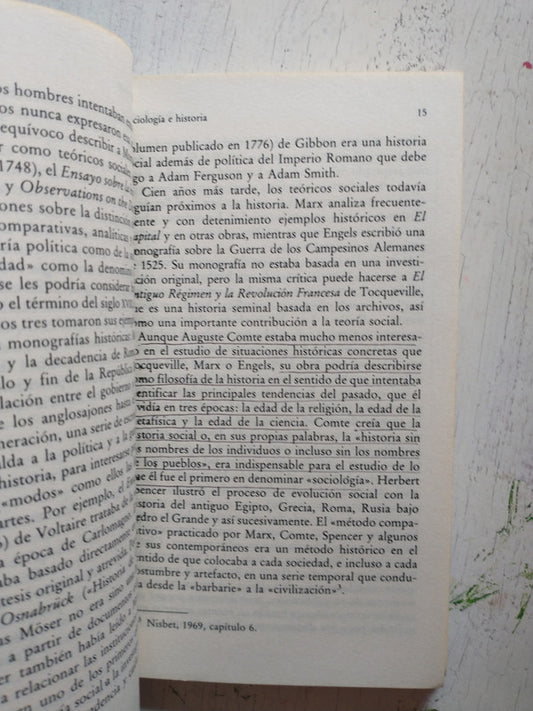 Libro usado en venta: Sociologia e historia de Peter Burke; editorial Alianza impreso en 1994 realizamos envios a todo el mundo.2
