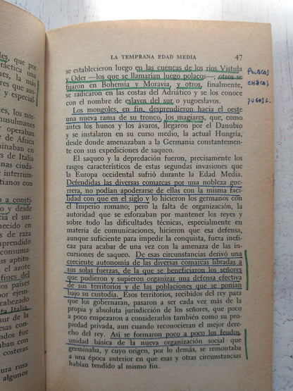 Libro usado en venta: La edad media de Jose Luis Romero; editorial Fondo de Cultura Economica impreso en 1982 realizamos envios a todo el mundo.4