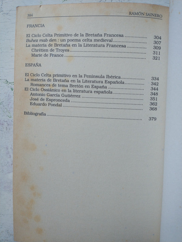 Libro usado en venta: Los grandes mitos celtas de Ramon Sainero; editorial Edicomunicacion impreso en 1998 realizamos envios a todo el mundo.2