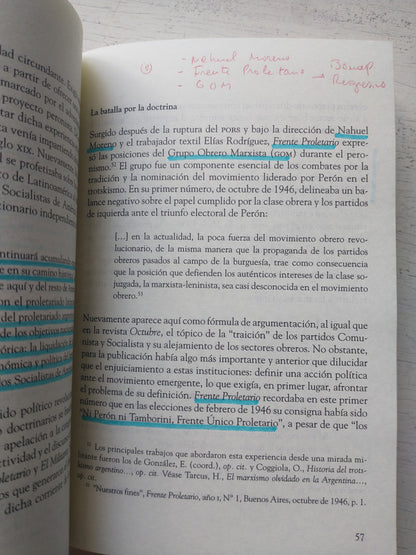 Libro usado en venta: Tiempo de profetas (Subrayado) de Martin Ribadero; editorial Universidad Nacional de Quilmes impreso en 2016.4