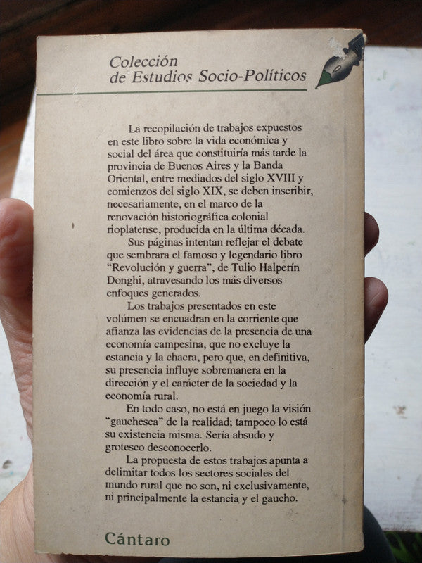 Libro usado en venta: Poblacion, sociedad, familia y migraciones en el espacio rioplatense de Juan Garavaglia - Jose Romero; Cantaro impreso en 19931.3