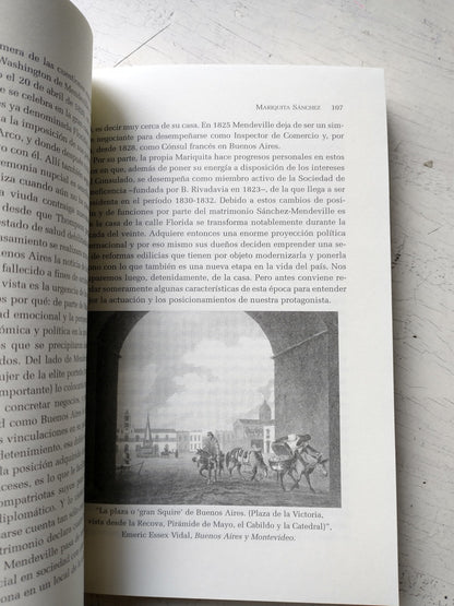 Libro usado en venta: Mariquita Sanchez - Bajo el signo de la revolucion de Graciela Batticuore; editorial Edhasa impreso en 2011.3