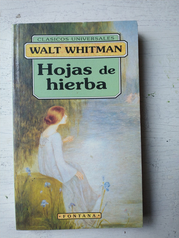 Libro usado en venta: Hojas de hierba de Walt Whitman; editorial Edicomunicacion impreso en 1984 realizamos envios a todo el mundo.1