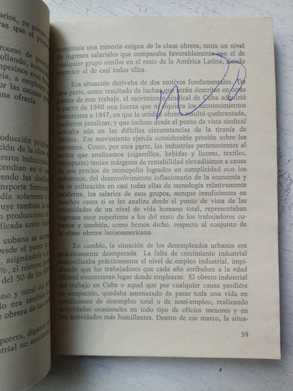 Libro usado en venta: Cuba en el transito al socialismo 1959-1963 de Carlos Rafael Rodriguez; editorial Politica impreso en 1979.3