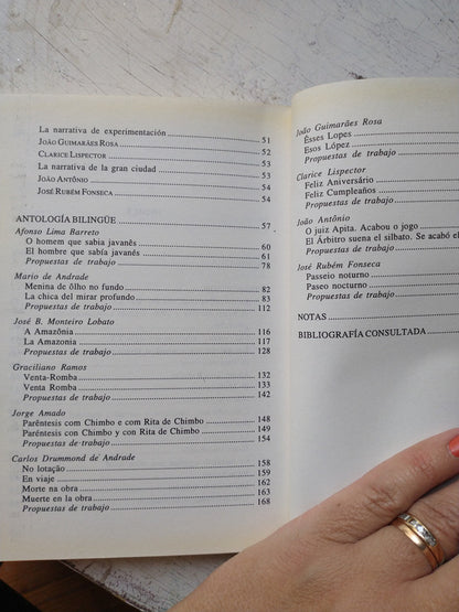 Libro usado en venta: Cuentos brasile?os del Siglo XX de Antologia Bilingüe; editorial Colihue impreso en 1996 realizamos envios a todo el mundo.3