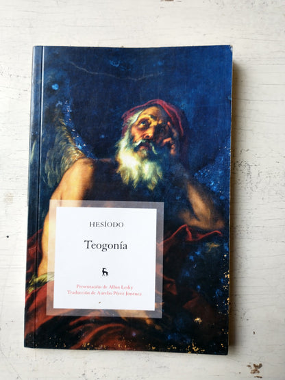 Libro usado en venta: Teogonia de Hesiodo; editorial Gredos impreso en 2010 realizamos envios a todo el mundo.1