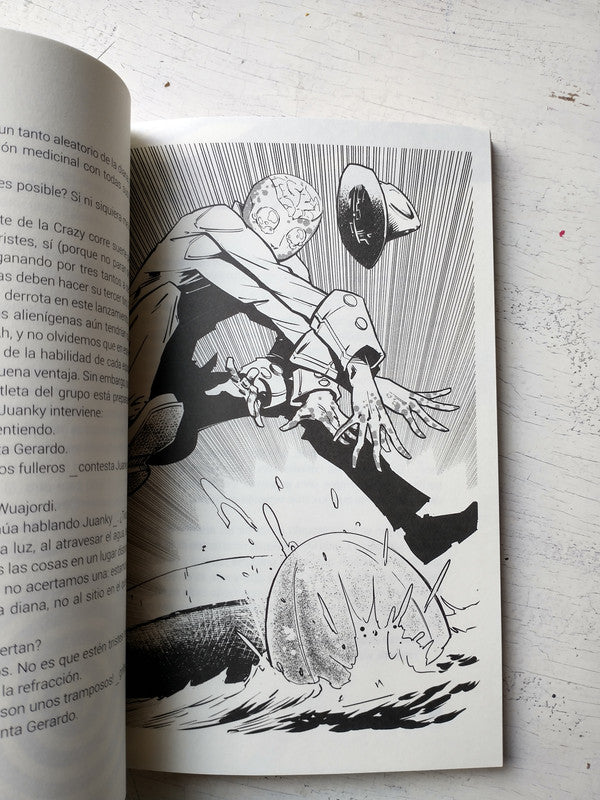 Libro usado en venta: La crazy Crew y La liga galactica de Doctore Pollo; editorial Temas de Hoy impreso en 2018 realizamos envios a todo el mundo.2