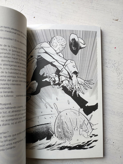 Libro usado en venta: La crazy Crew y La liga galactica de Doctore Pollo; editorial Temas de Hoy impreso en 2018 realizamos envios a todo el mundo.2