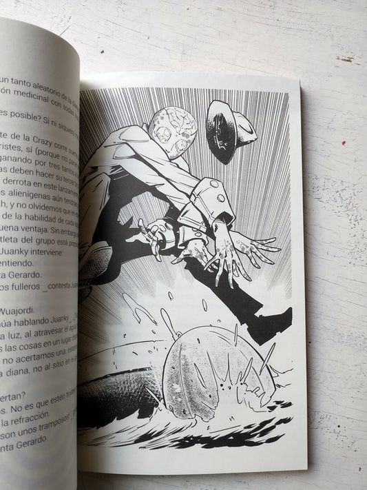 Libro usado en venta: La crazy Crew y La liga galactica de Doctore Pollo; editorial Temas de Hoy impreso en 2018 realizamos envios a todo el mundo.2