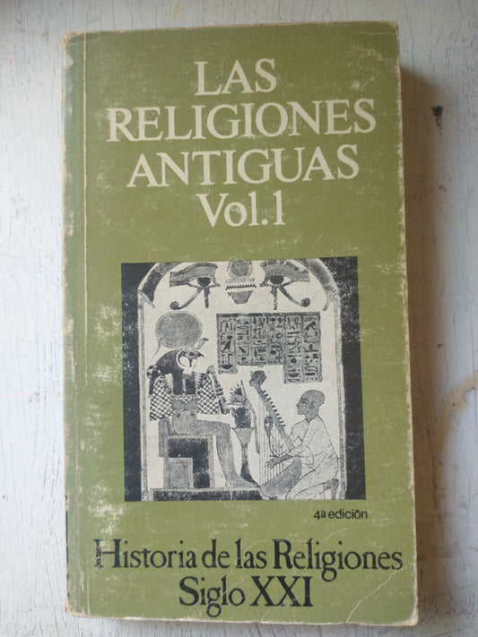 Libro usado en venta: Las religiones antiguas - Vol. 1 de Henri-Charles Puech; editorial Siglo XXI impreso en 1983 realizamos envios a todo el mundo.1