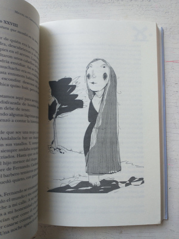 Libro usado en venta: El ingenioso Hidalgo Don Quijote de la Mancha de Miguel de Cervantes Saavedra; editorial Emece impreso en 2013.2