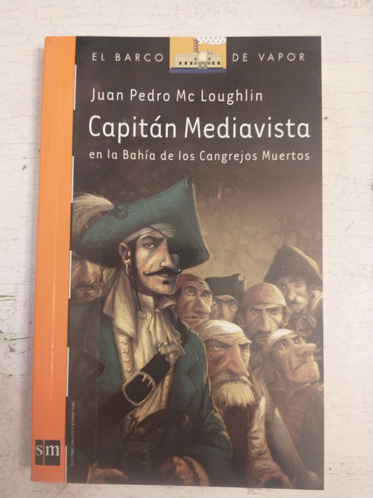 Libro usado en venta: Capitan Mediavista de Juan Pedro McLoughlin; editorial SM impreso en 2013 realizamos envios a todo el mundo.1