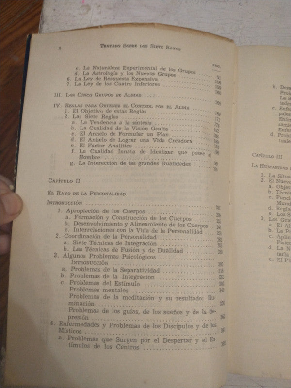 Libro usado en venta: Tratado sobre los siete rayos - Tomo 2 de Alice A. Bailey; editorial Kier impreso en 1959 realizamos envios a todo el mundo.4