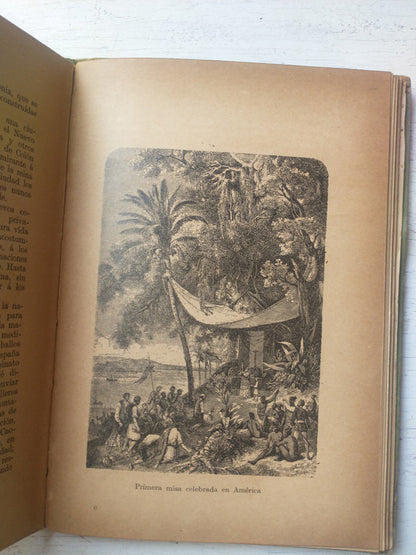 Libro usado en venta: Cristobal Colon - Vida y viajes del gran almirante de las Indias de M. Pons Fabregues; impreso en _ envios a todo el mundo.3