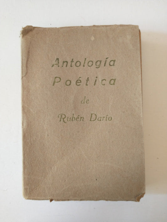 Libro usado en venta: Antologia poetica (1947) de Ruben Dario; editorial ABC impreso en 1947 realizamos envios a todo el mundo.1