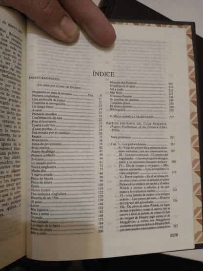 Libro usado en venta: Obras selectas (3 Tomos) de Charles Dickens (Carlos Dickens); editorial Aguilar impreso en 1991 envios a todo el mundo.3