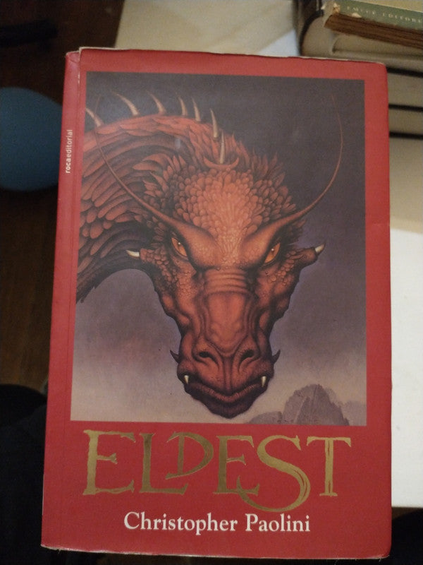 Libro usado en venta: Eldest (Grande) de Christopher Paolini; editorial Roca impreso en 2008 realizamos envios a todo el mundo.1