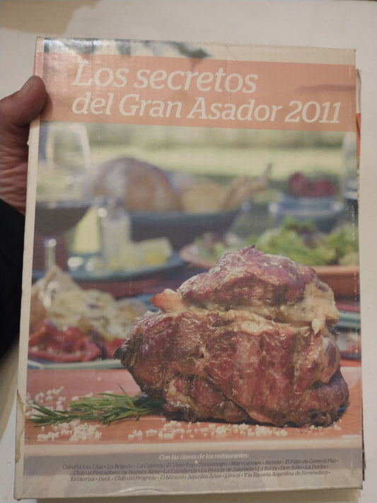 Libro usado en venta: Los secretos del Gran Asador 2011 de 16 fasciculos; editorial AGEA impreso en _ realizamos envios a todo el mundo.1