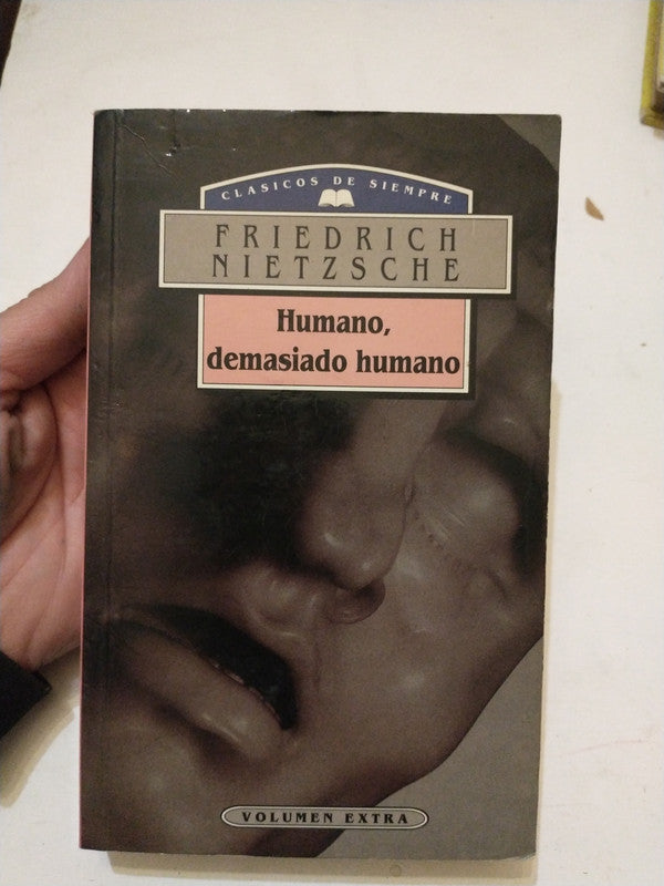 Libro usado en venta: Humano, demasiado humano de Friedrich Nietzsche (Federico Nietzsche); editorial Edimat impreso en 1998 envios a todo el mundo.1