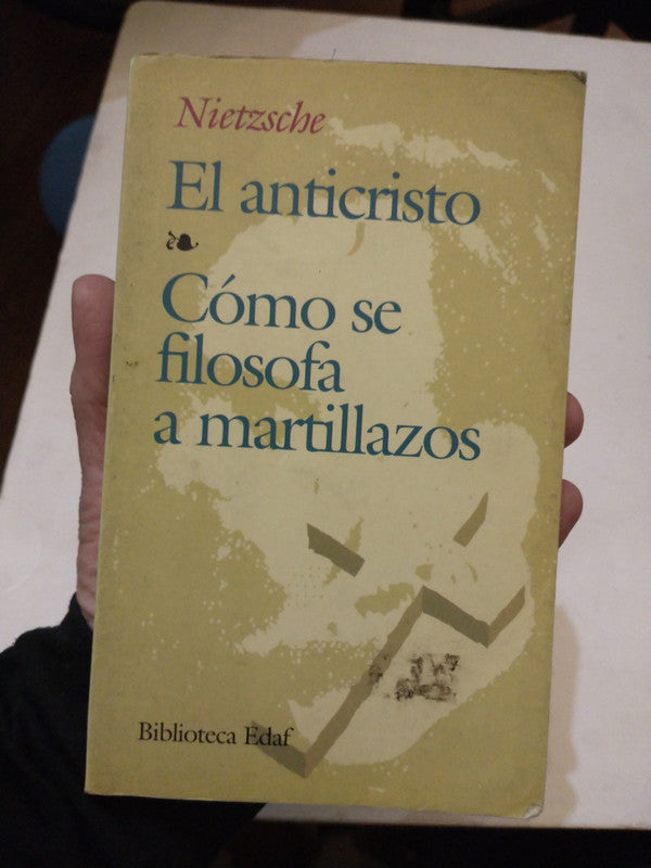 Libro usado en venta: El anticristo de Friedrich Nietzsche (Federico Nietzsche); editorial Edaf impreso en 1985 realizamos envios a todo el mundo.1