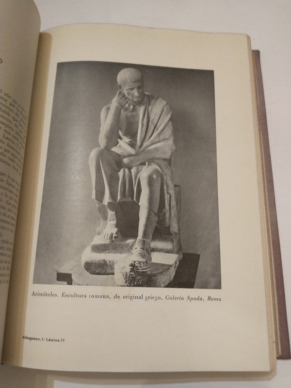 Libro usado en venta: Historia de la filosofia (3 Tomos) de Nicolas Abbagnano; editorial Montaner y Simon impreso en 1955 envios a todo el mundo.3