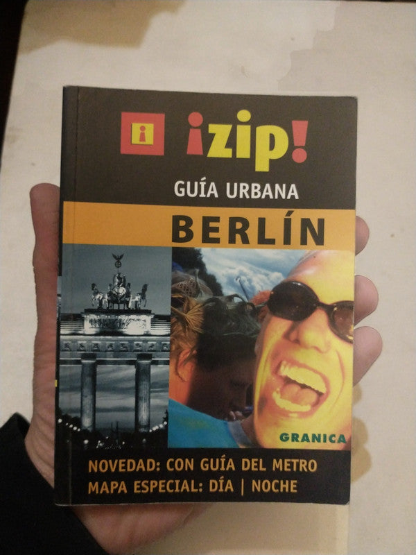 Libro usado en venta: Guia urbana Berlin; editorial Granica impreso en 2002 realizamos envios a todo el mundo.1