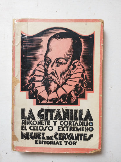 Libro usado en venta: La gitanilla de Miguel de Cervantes Saavedra; editorial Tor impreso en 1957 realizamos envios a todo el mundo.1