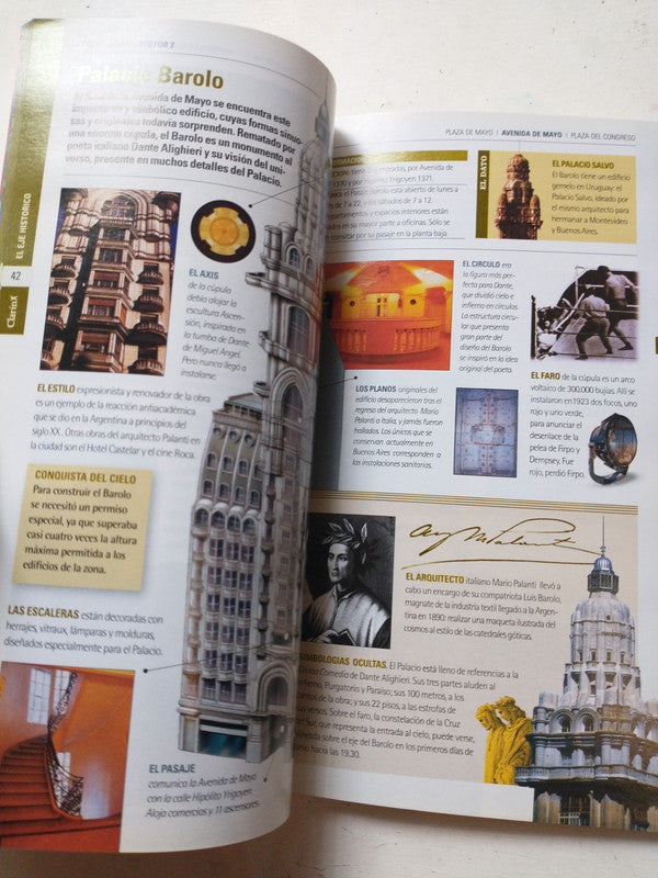 Libro usado en venta: Buenos Aires - Centro historico de Guias visuales de la Argentina; editorial AGEA impreso en 2001 envios a todo el mundo.2