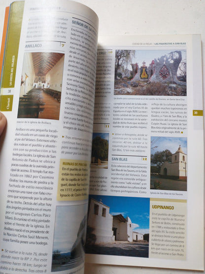 Libro usado en venta: Catamarca y La Rioja de Guias visuales de la Argentina; editorial AGEA impreso en 2001 realizamos envios a todo el mundo.3