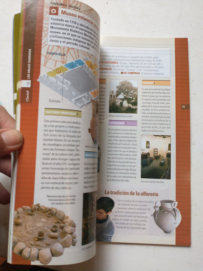 Libro usado en venta: Santiago del Estero y Tucuman de Guias visuales de la Argentina; editorial AGEA impreso en 2001 envios a todo el mundo.3