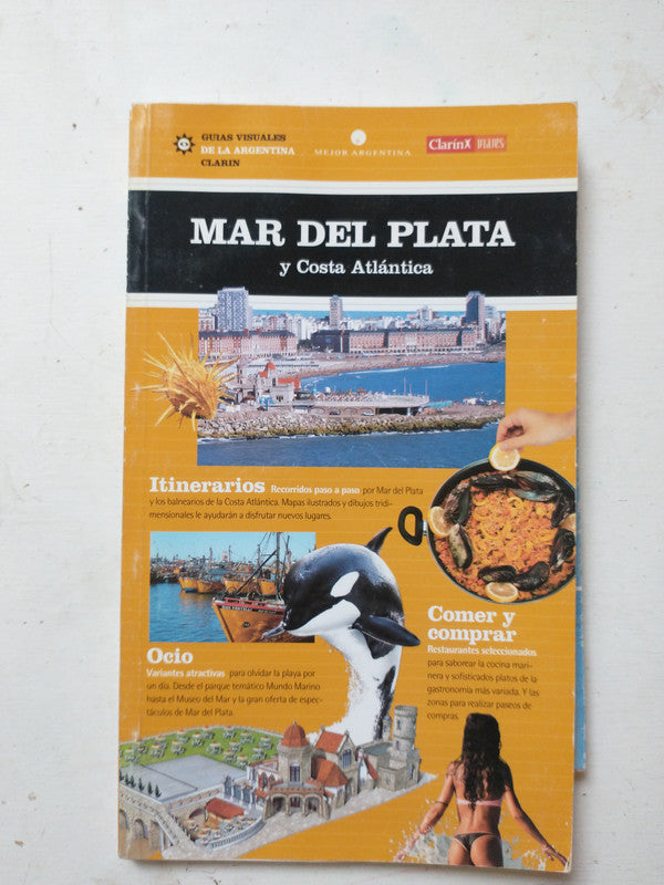 Libro usado en venta: Mar del Plata y Costa Atlantica de Guias visuales de la Argentina; editorial AGEA impreso en 2001 envios a todo el mundo.1