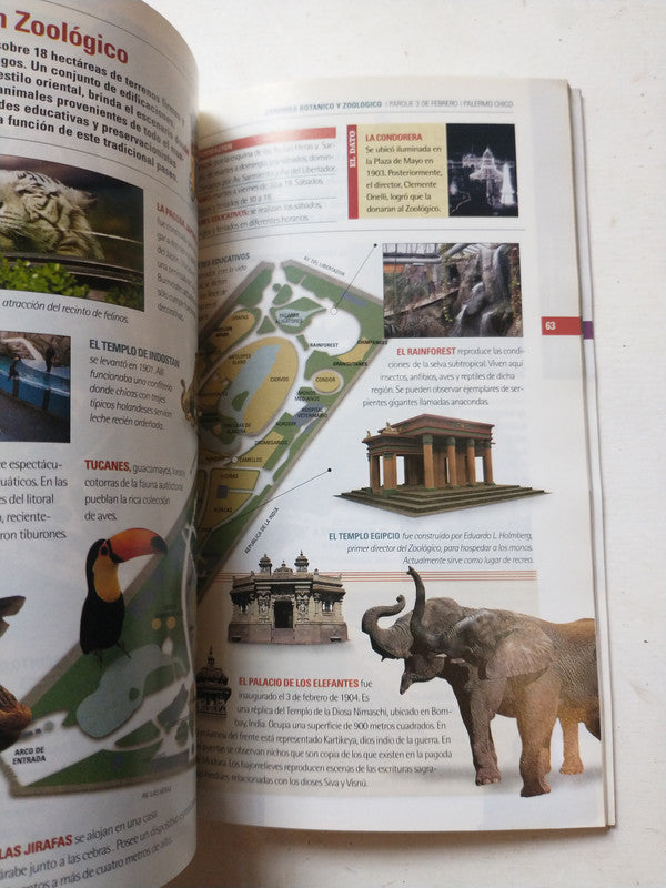 Libro usado en venta: Buenos Aires - Los barrios de Guias visuales de la Argentina; editorial AGEA impreso en 2001 realizamos envios a todo el mundo.3