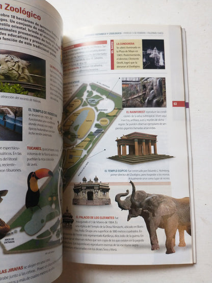 Libro usado en venta: Buenos Aires - Los barrios de Guias visuales de la Argentina; editorial AGEA impreso en 2001 realizamos envios a todo el mundo.3