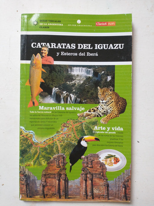 Libro usado en venta: Cataratas del Iguazu de Guias visuales de la Argentina; editorial AGEA impreso en 2001 realizamos envios a todo el mundo.1