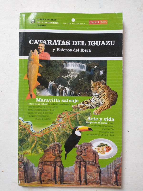 Libro usado en venta: Cataratas del Iguazu de Guias visuales de la Argentina; editorial AGEA impreso en 2001 realizamos envios a todo el mundo.1