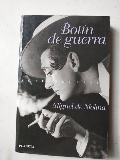 Libro usado en venta: Botin de guerra - Autobiografia de Miguel de Molina; editorial Planeta impreso en 1998 realizamos envios a todo el mundo.1