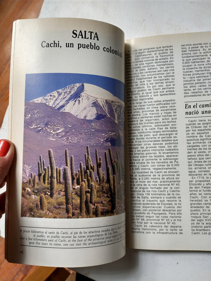 Libro usado en venta: Argentina: 23 Provincias para descubrir - 23 Provinces to discover; editorial Delfos impreso en 1992 envios a todo el mundo.2