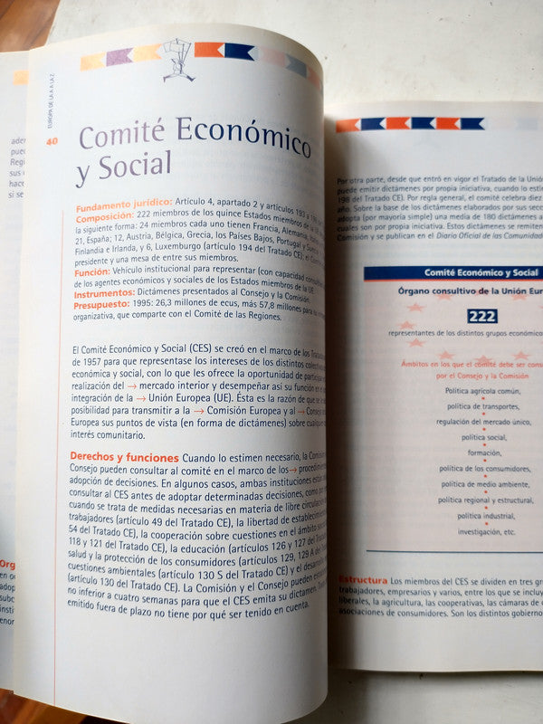 Libro usado en venta: Europa de la A a la Z de Guia de la integracion europea; impreso en 1997 realizamos envios a todo el mundo.3
